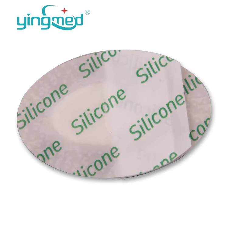 Oval Hydrocolloid Waterproof Adhesive Wound Care Dressing
