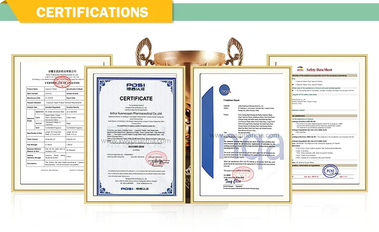 Certifications Display