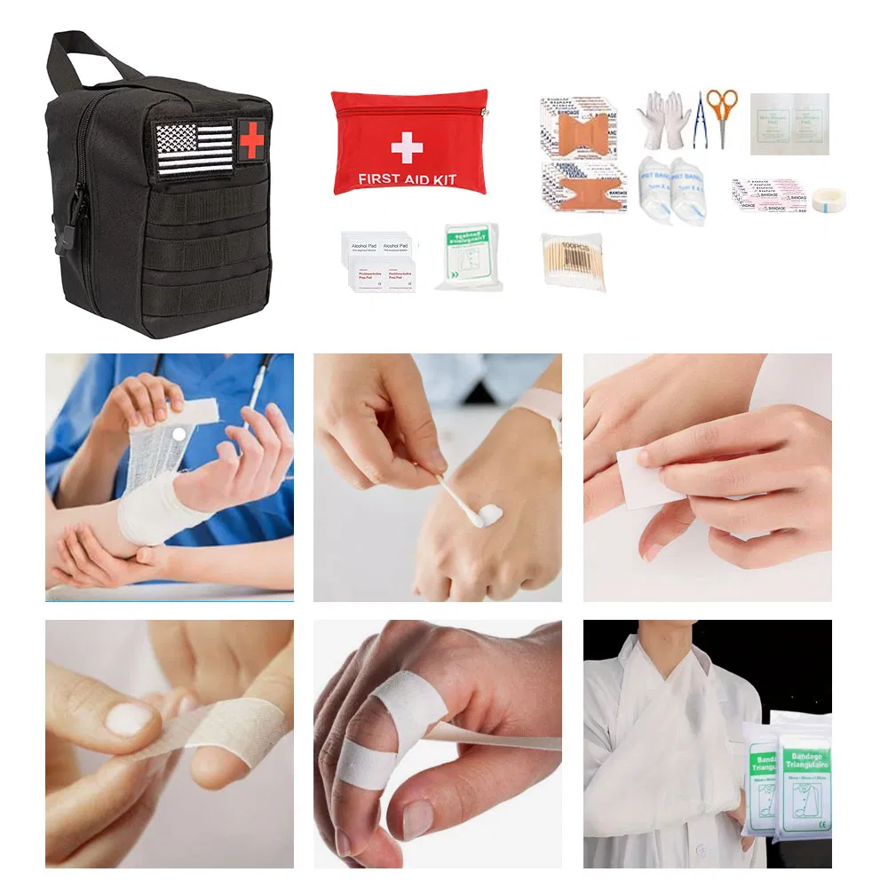 Survival Kit Tactical First Aid Medical Bag Tactical Emergency Tools Kit