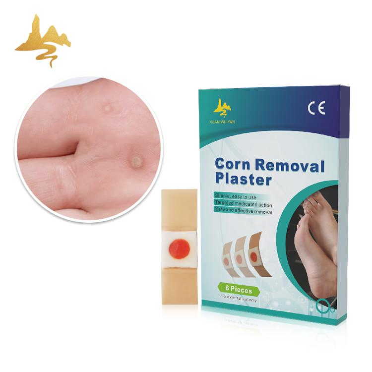 Health Care Suppliers Natural Herbal Reduce Foot Pain Warts Corn Removal Plaster