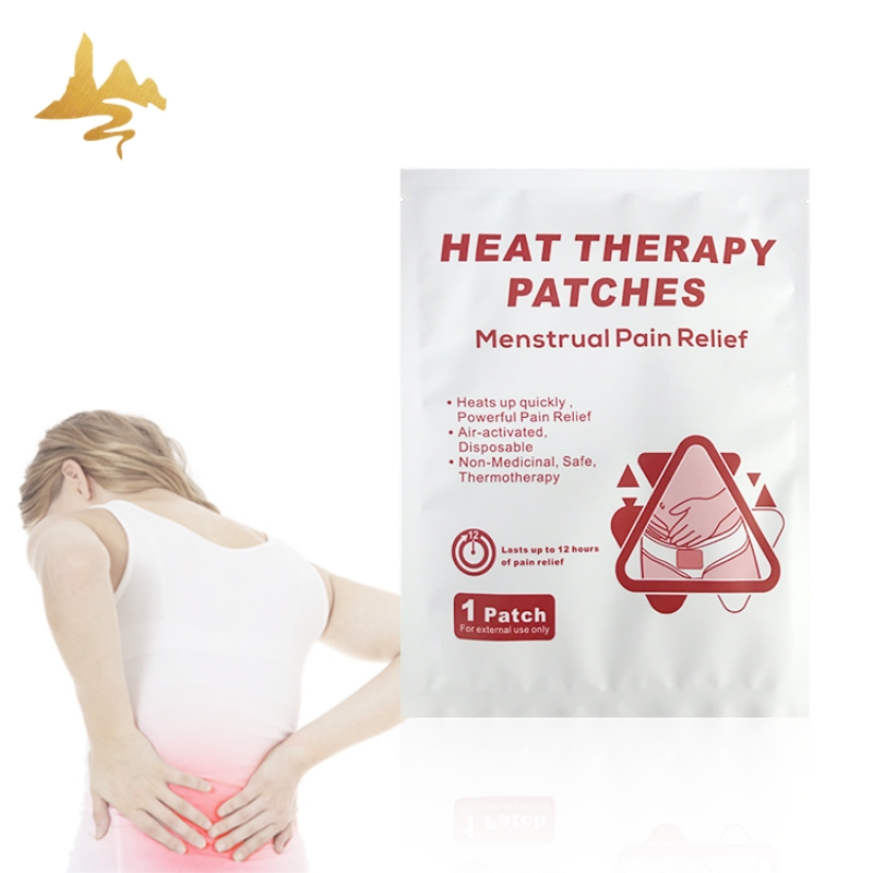 OEM Service Women Menstrual Cramp Pain Relief Heat Therapy Patch