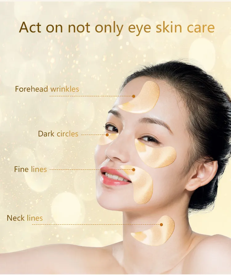 24K Golden Eye Mask Detail 5