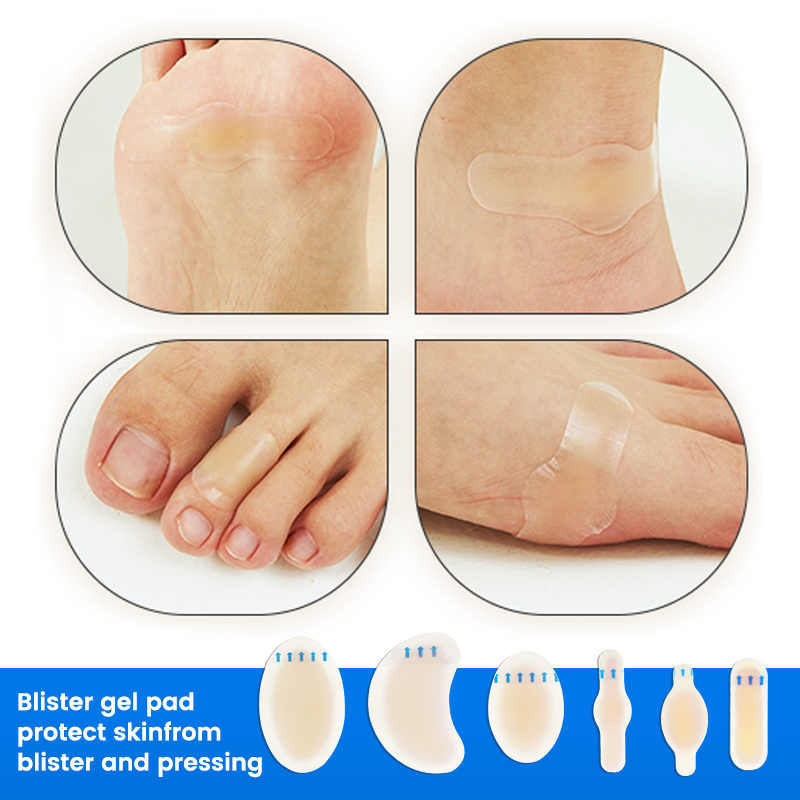 Waterproof Medical Hydrocolloid Bilster for Foot Protect Elastic Dressing -F