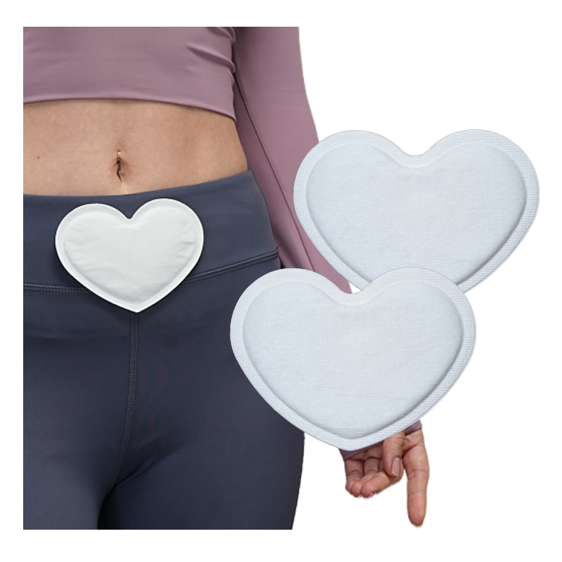 Heart Shaped Air Activated Patch Period Pain Menstrual Cramp Relief