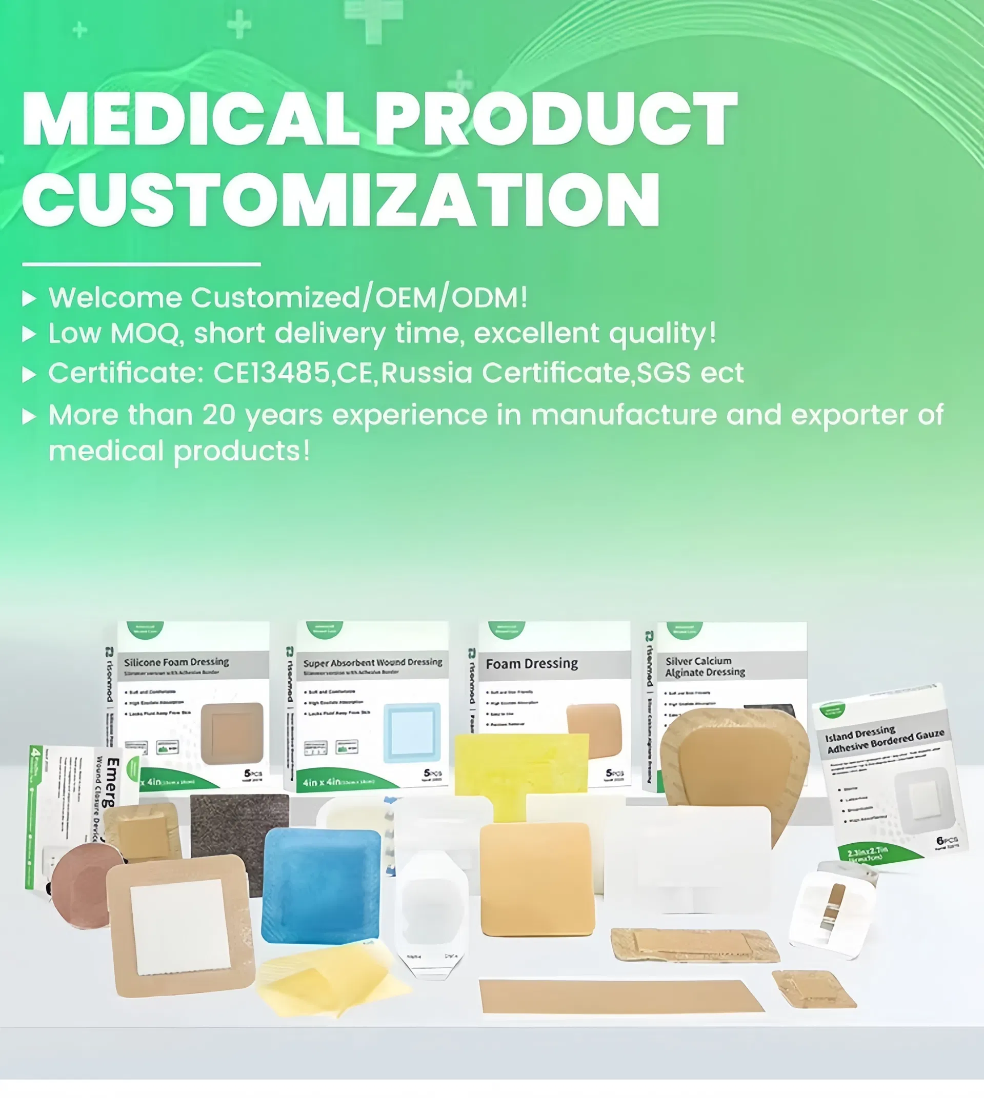 Medical Silicone Scar Sheets