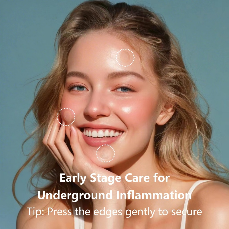 Microdart Pimple Patch Micro Pin Miracle Microcrystal Spot Cover Hydrocolloid Acne Patches for Early Stage 1 Count (Pack of 1)