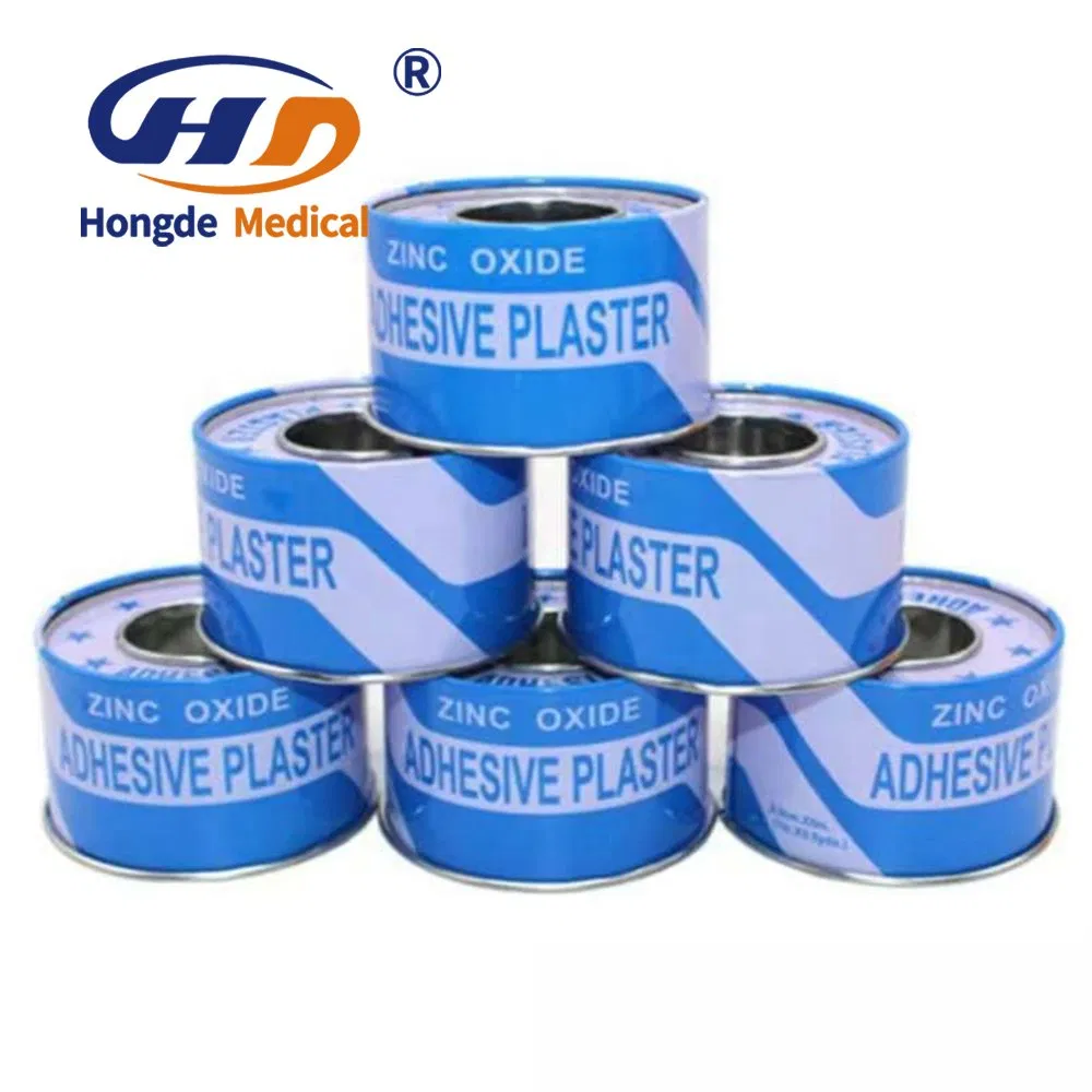 Medical Rigid Strapping Adhesive Plaster Colorful Cotton Zinc Oxide Tape