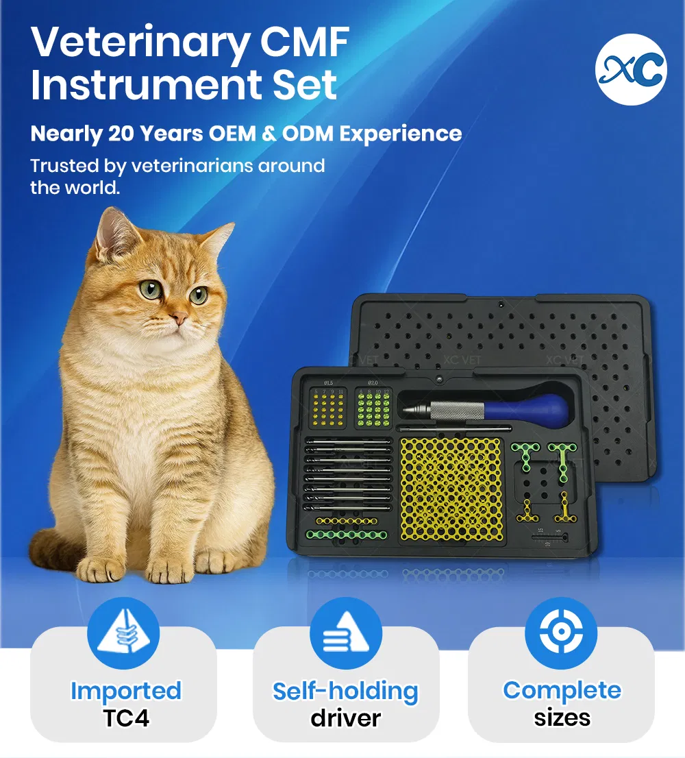 Veterinary CMF Instrument Set