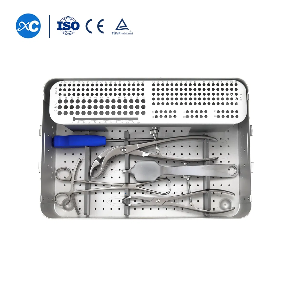 Orthopedic Medical Trauma Large Fragment Locking Instrument Set