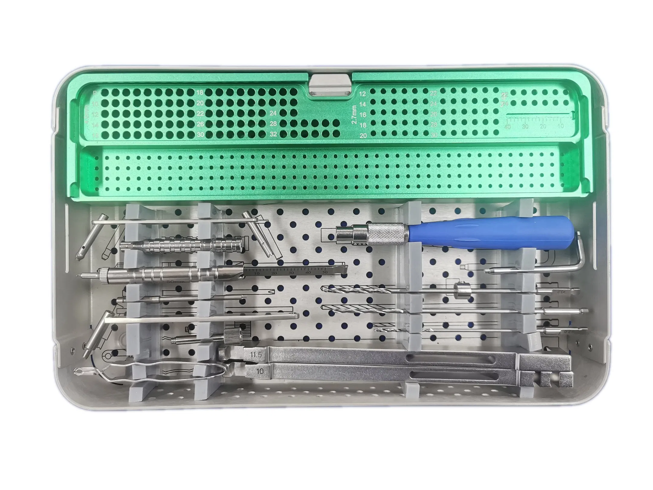 3.2mm Veterinary Alps Locking Plates Instrument Set Orthopedic, for MID Dog