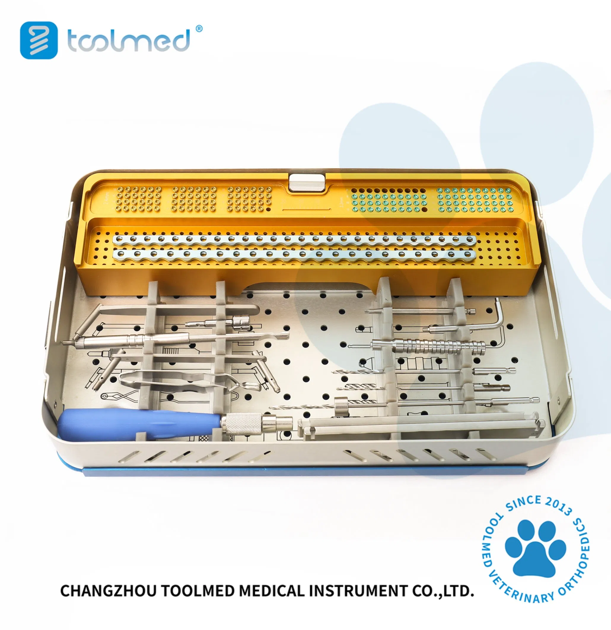 3.2mm Veterinary Alps Locking Plates Instrument Set Orthopedic, for MID Dog