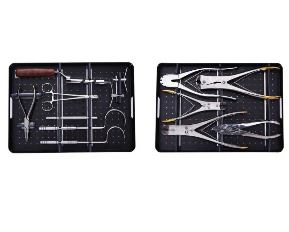 Top Quality Animal Orthopedics Surgical Vet Pet Pin Wire Instruments Sets