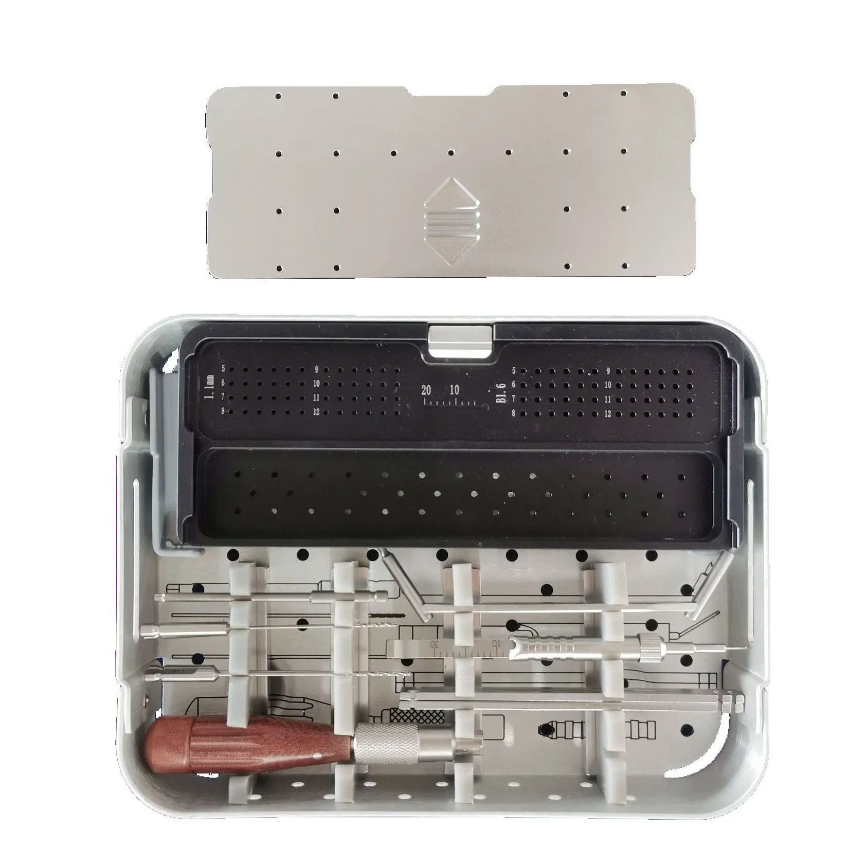 3.2mm Veterinary Alps Locking Plates Instrument Set Orthopedic, for MID Dog