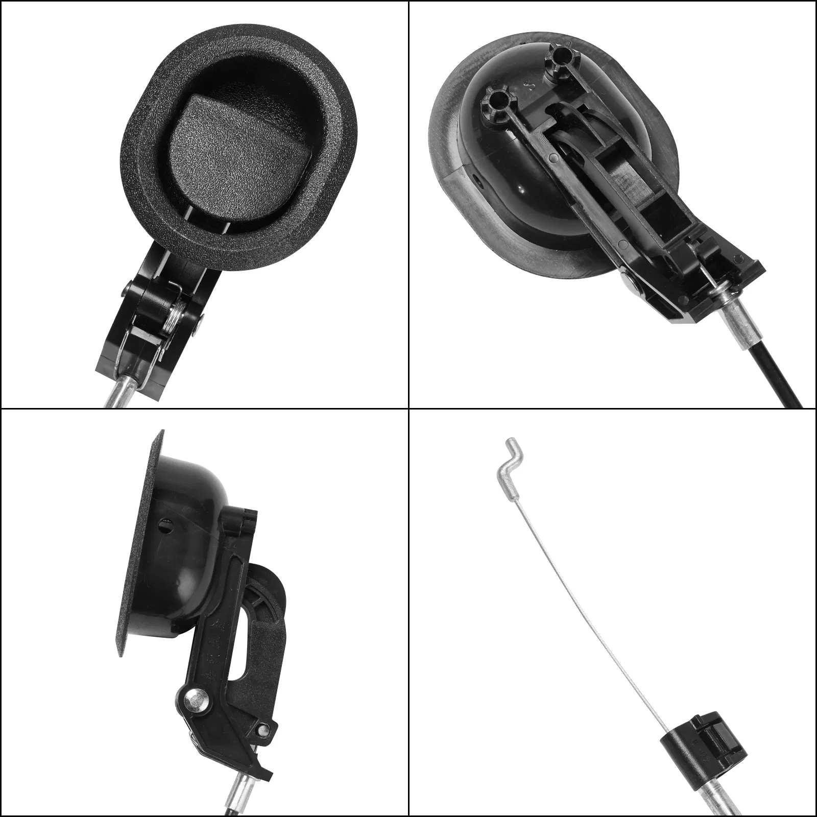 Gas Spring for Recliner Chair Cable Couch Replacement Parts Universal Handle Hook Exposed Cable Length (4.92inch) Total Length (36.5 Inch) with S Tip