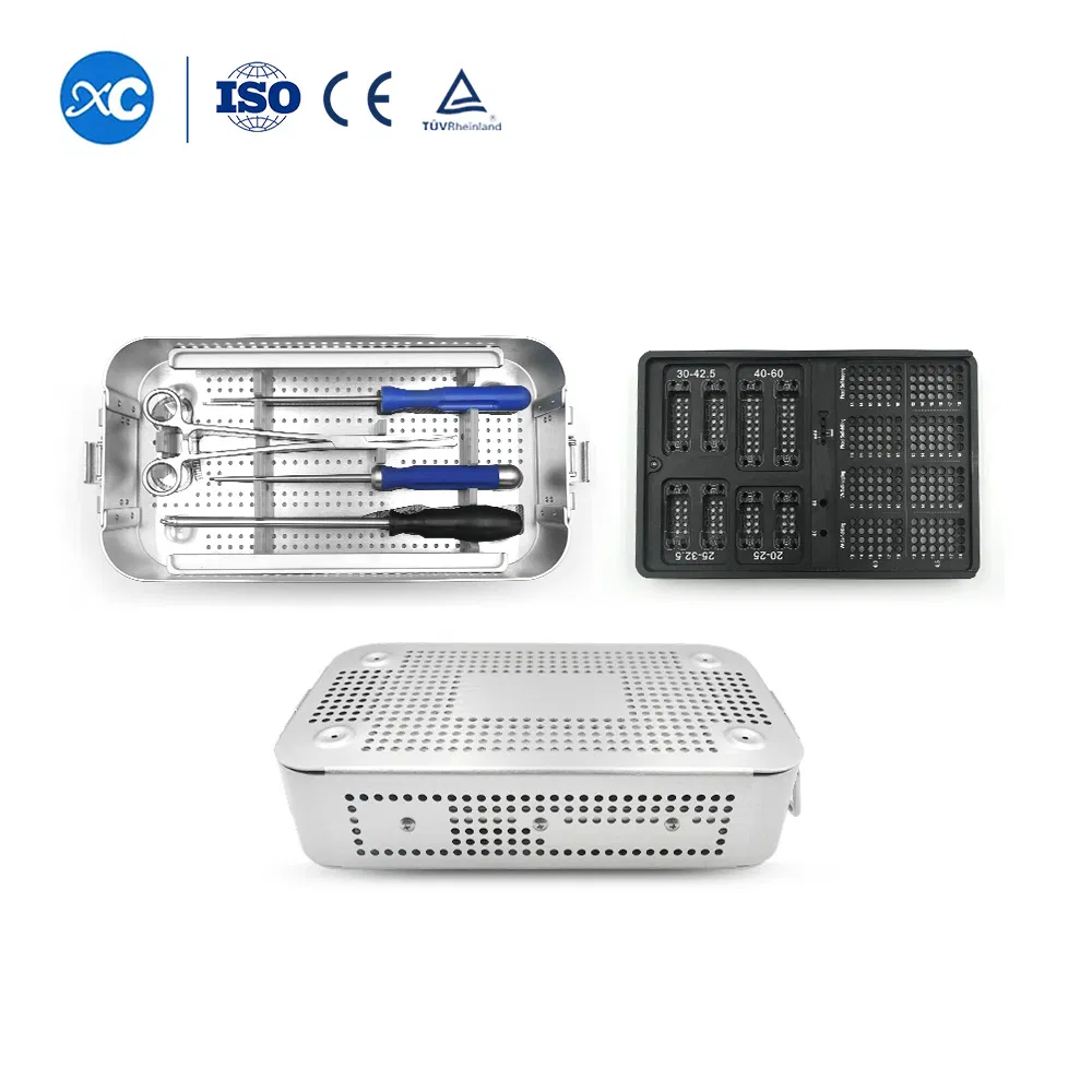 Factory Direct Supply Cervical Orthopedic Implants Expandable Titanium Cage Instrument Set