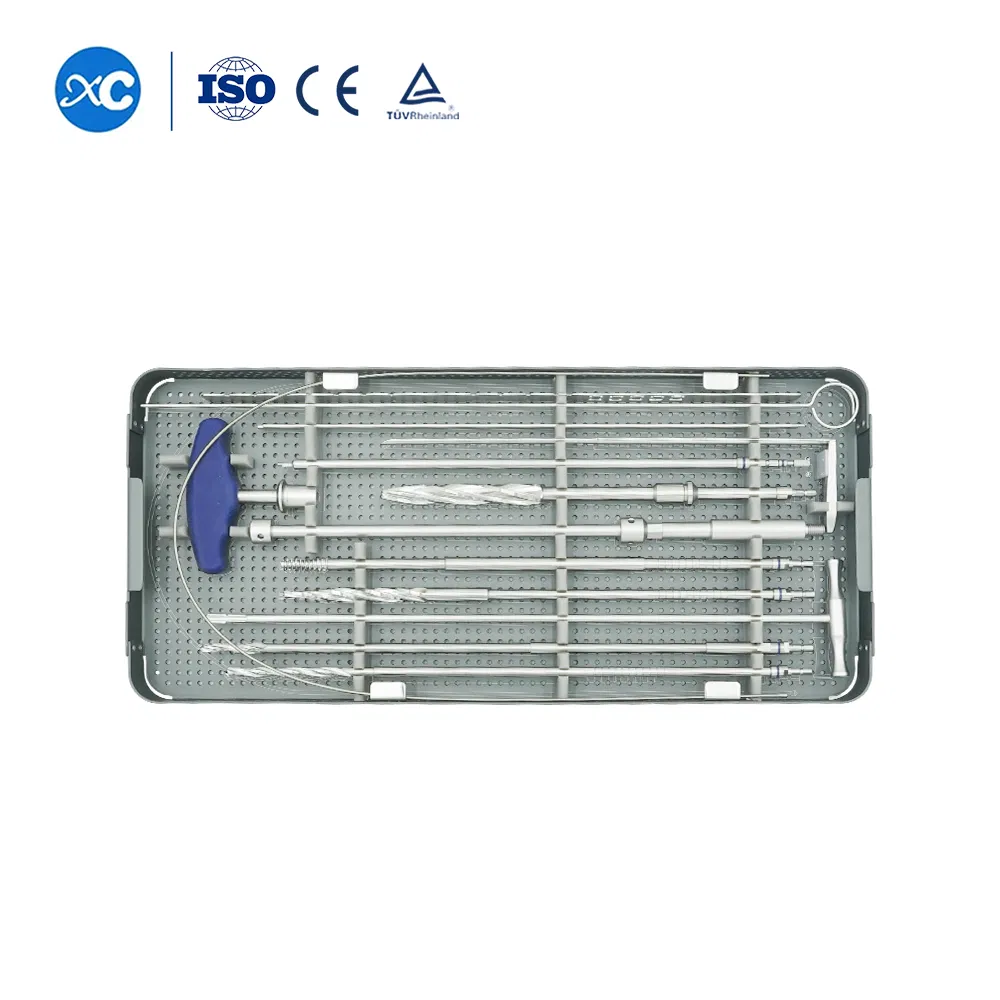 Hot Selling Medical Orthopedic Interventional Bone Surgery Intertan Intramedullary Nail Instrument Set