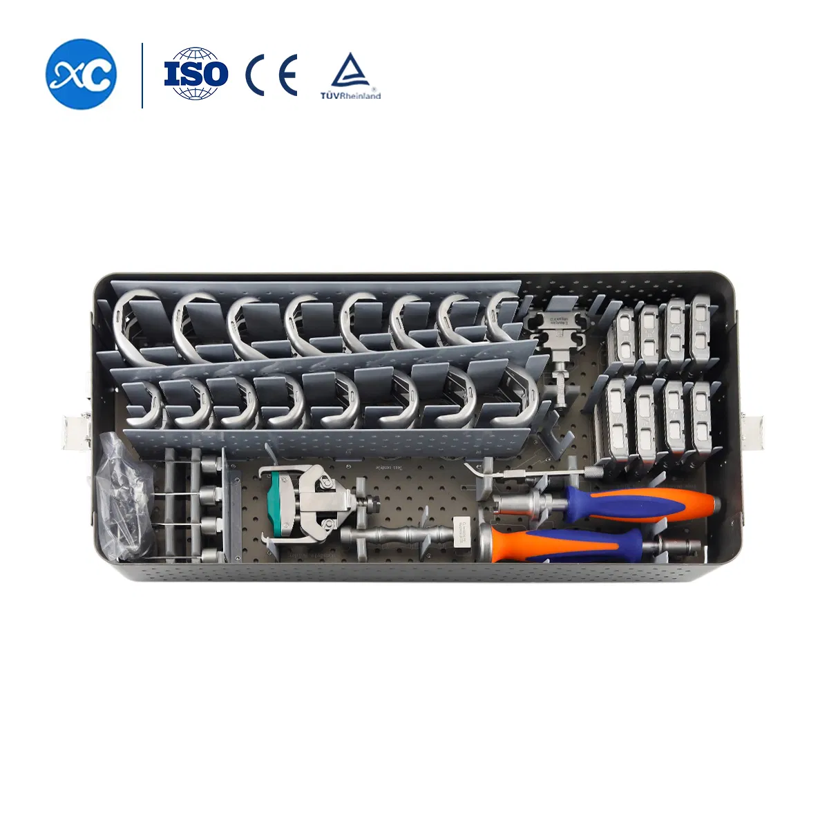 Artificial Knee Implant Cementless Femoral Stem Knee Replacement Instrument Kit