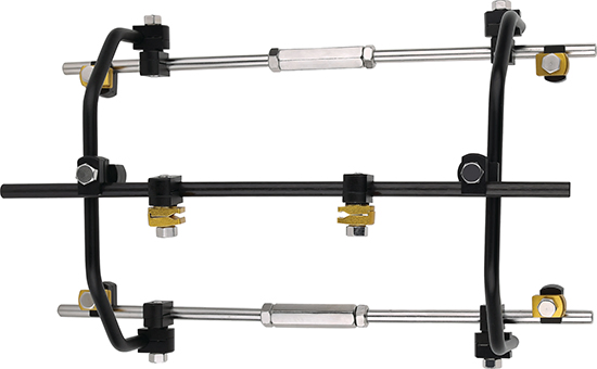 External Fixation Orthopedic Bone Fixator Clamp and Rod