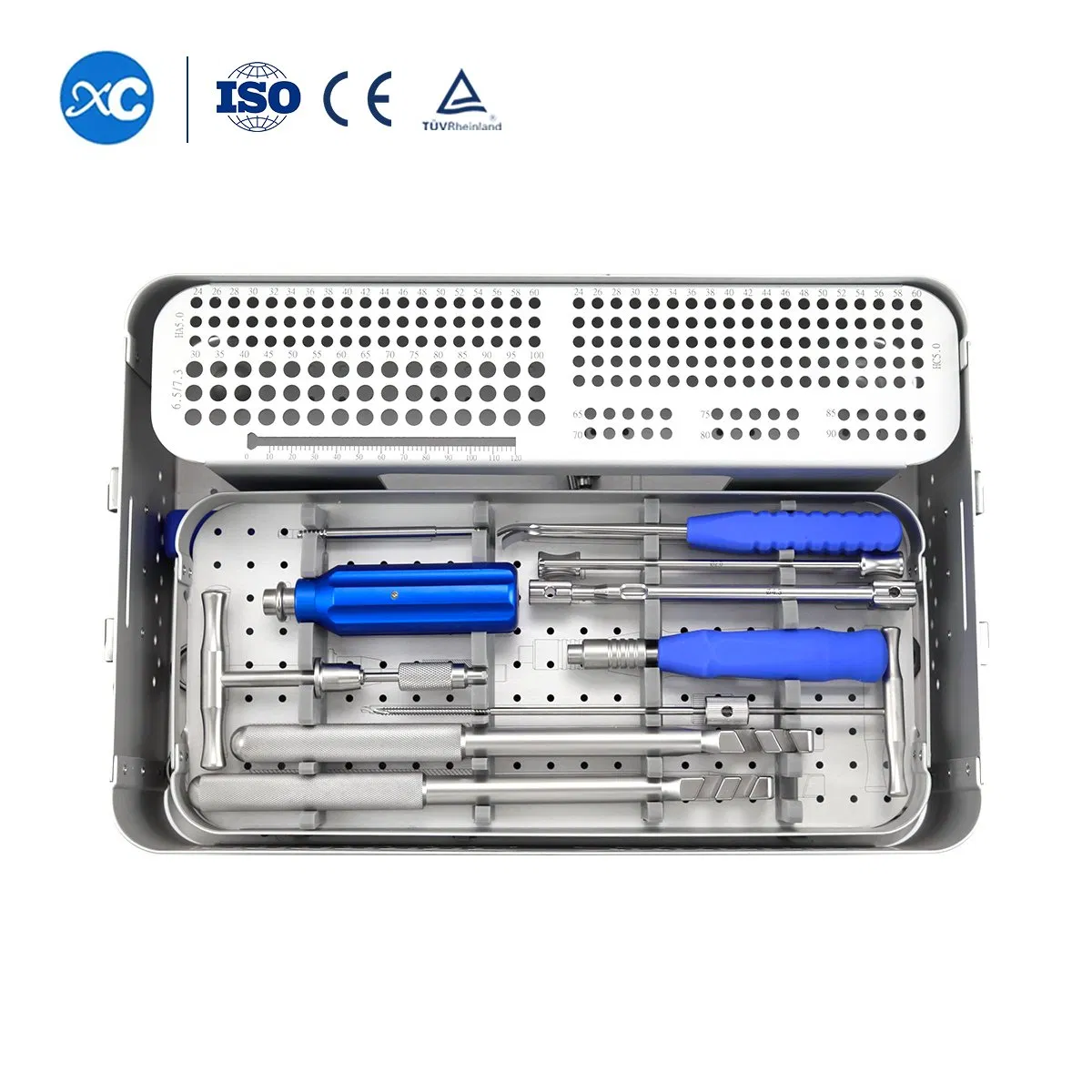 Orthopedic Medical Trauma Large Fragment Locking Instrument Set