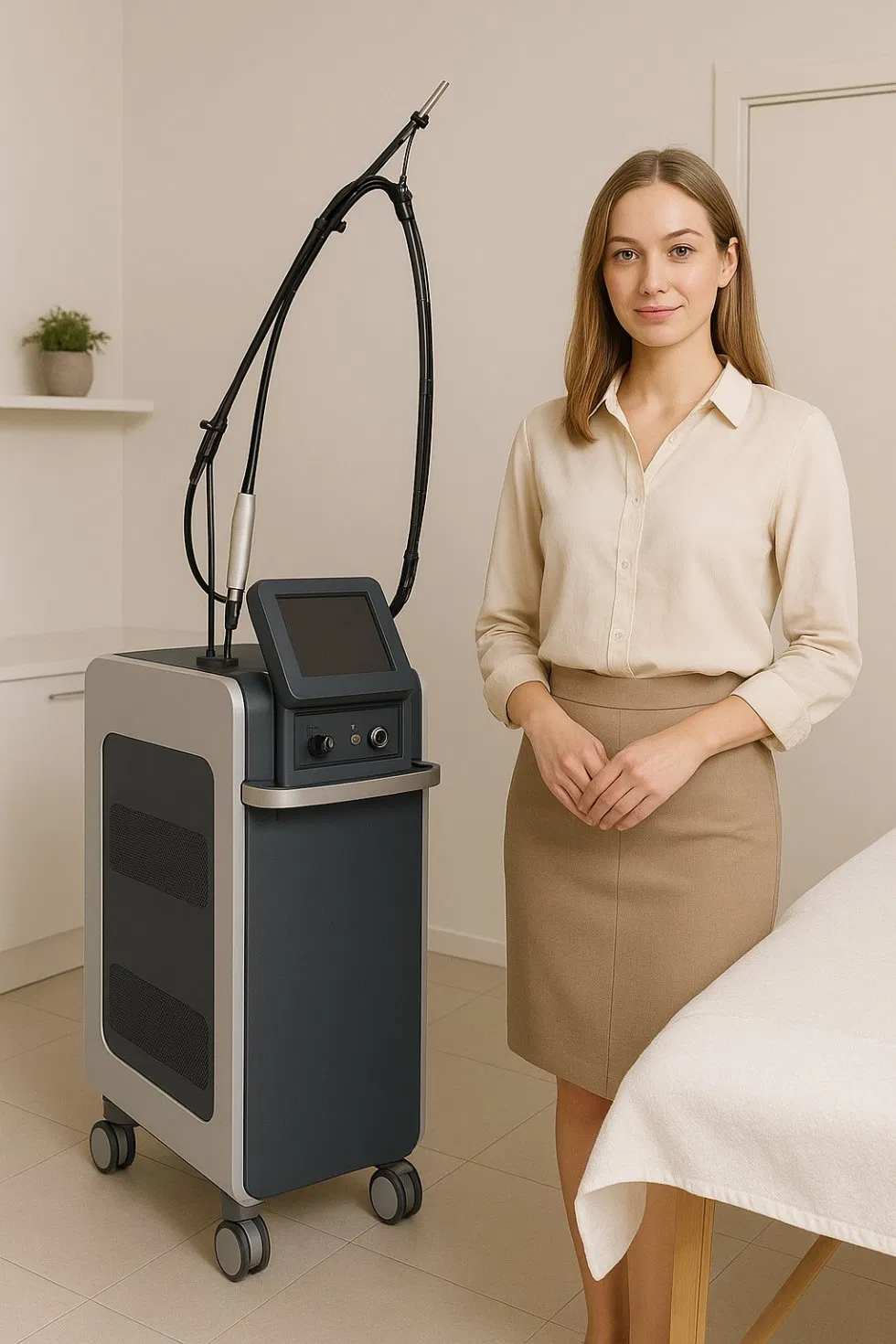 K755 Alexander Pulse Laser Hair Removal Machine - Effective Clinic Solution