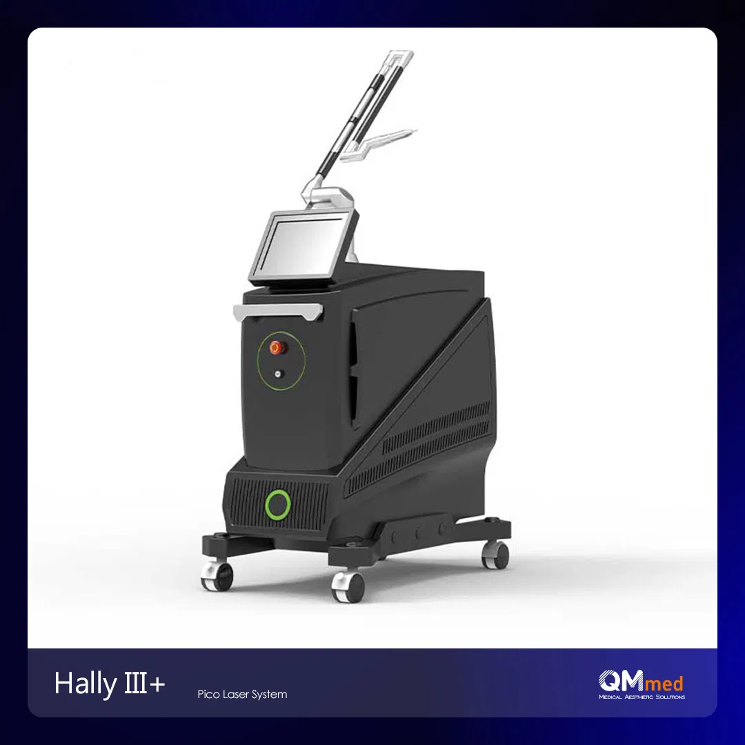 Hally III Plus Picosecond Laser Freon Air Compressor Cooling System Stable Working High Efficiency Tattoo Removal Device