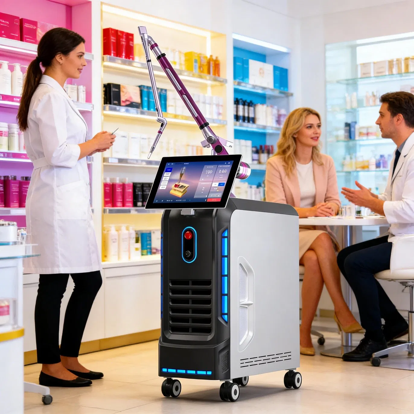 Professional Laser Tattoo Removal System for All Skin Types