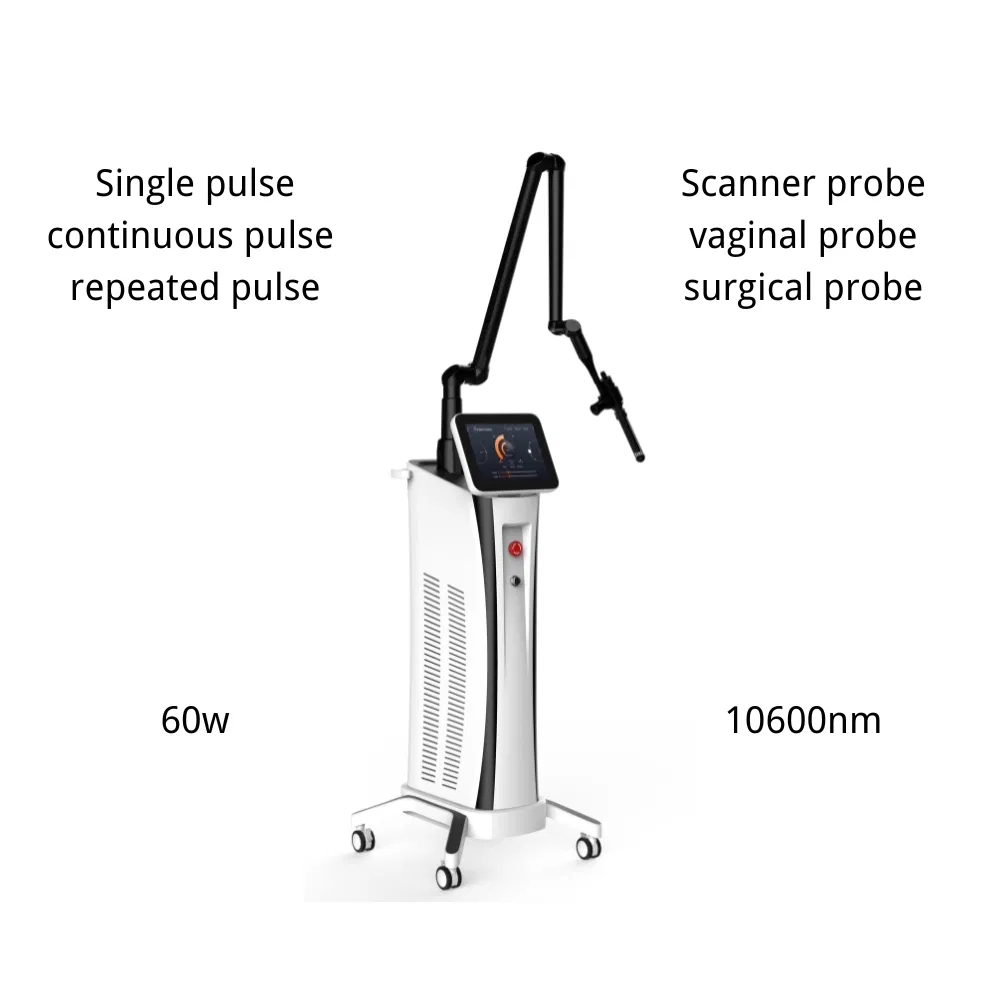 Multifunctional CO2 Laser System with Vaginal and Surgical Probes for Treatment