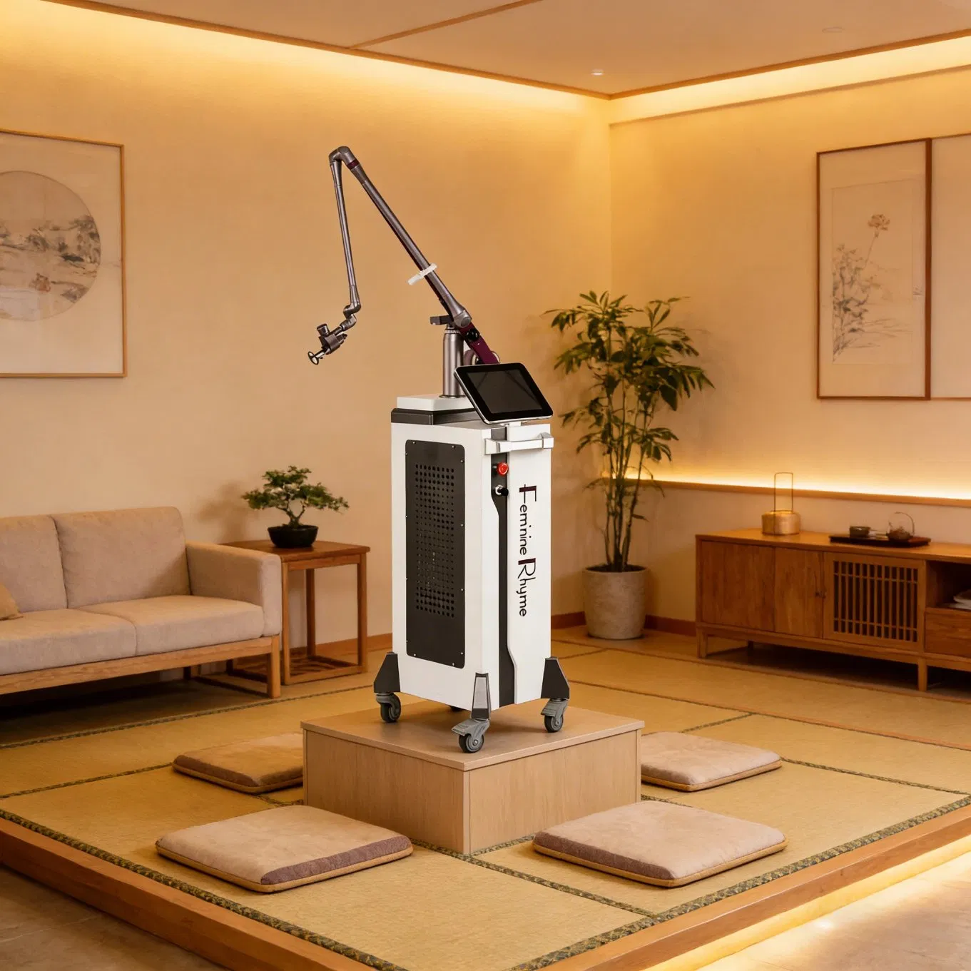 Dynamic Laser Treatment System for Acne Scar Healing