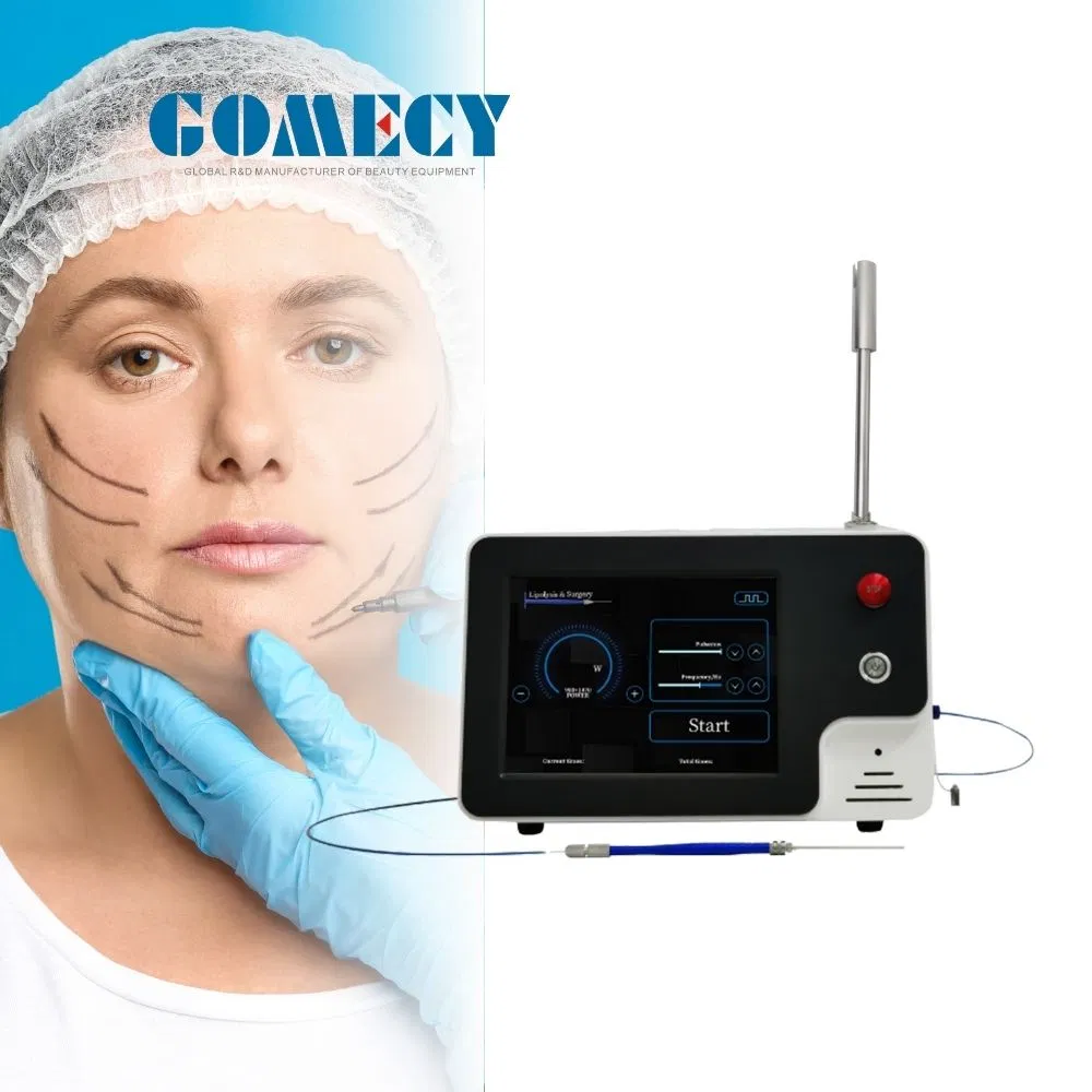 Portable 1470nm 980nm Endolaser Acne Treatment Lipolysis Face Lift Weight Loss Desktop Style Opt Opt Fiber Plddevlt Endolifting