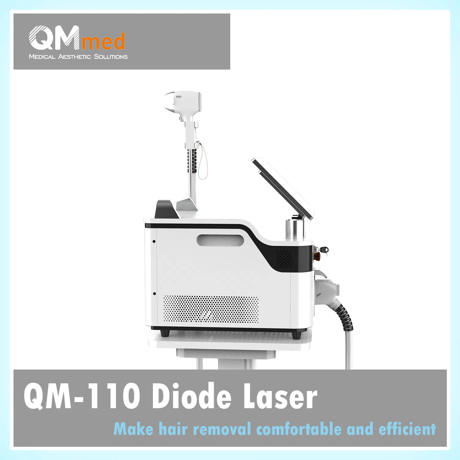 2-in-1 Diode &amp; ND: YAG Laser for Tattoo &amp; Vascular Lesion Treatment