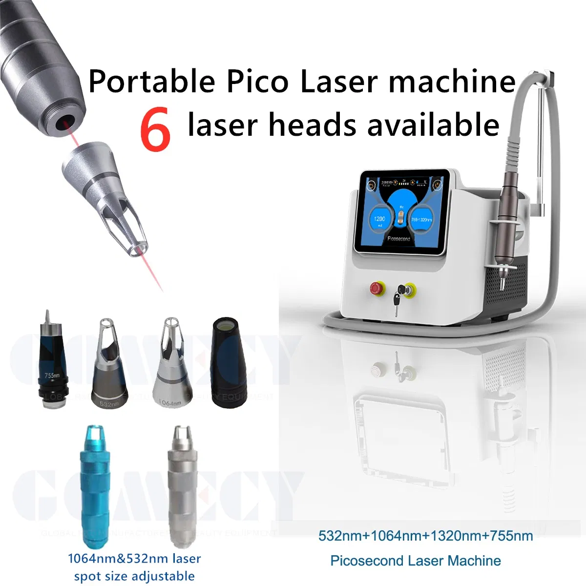 Pico Laser Acne Treatment and Pigmentation Removal System for Facial Rejuvenation