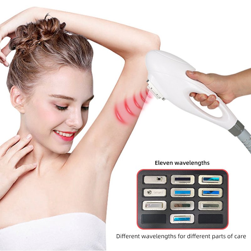 Professional IPL Nir Tightens Skin Rejuvenation Machine Laser Hair Removal Apparatus Dpl IPL System for Hair Removal