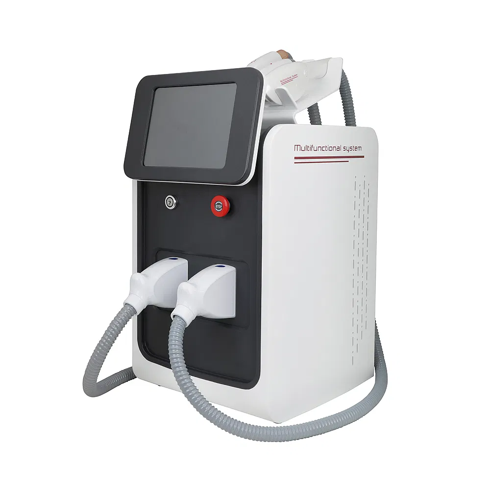 3 in 1 IPL ND YAG Laser RF Hair Removal &amp; Skin Rejuvenation Multifuctional Beauty Device