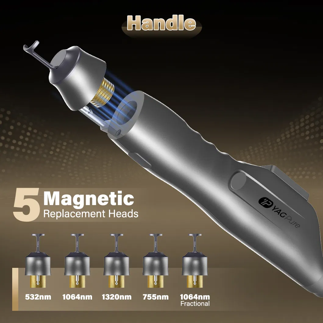 Portable ND YAG Laser System Tattoo Removal Pigmentation Carbon Peeling Android Smart System OEM ODM