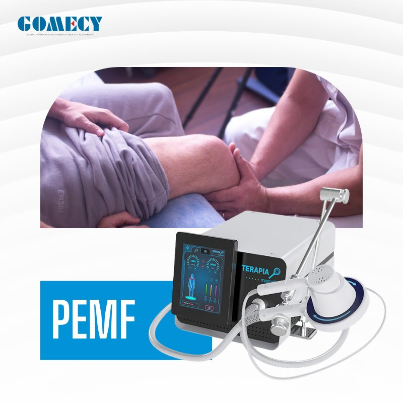 Non Invasive 6t Pemf Magneto Therapy System with 830nm Laser for Inflammation