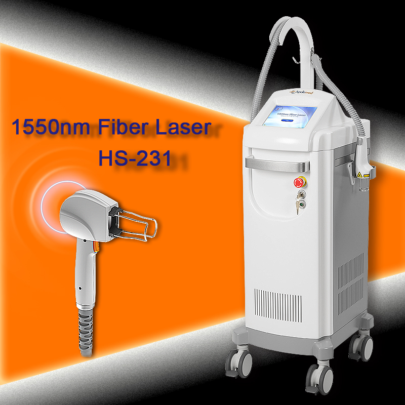 15W 1~20ms/DOT Pulse Width 20*20mm Scan Area Acne Scar Removal Vertical Device