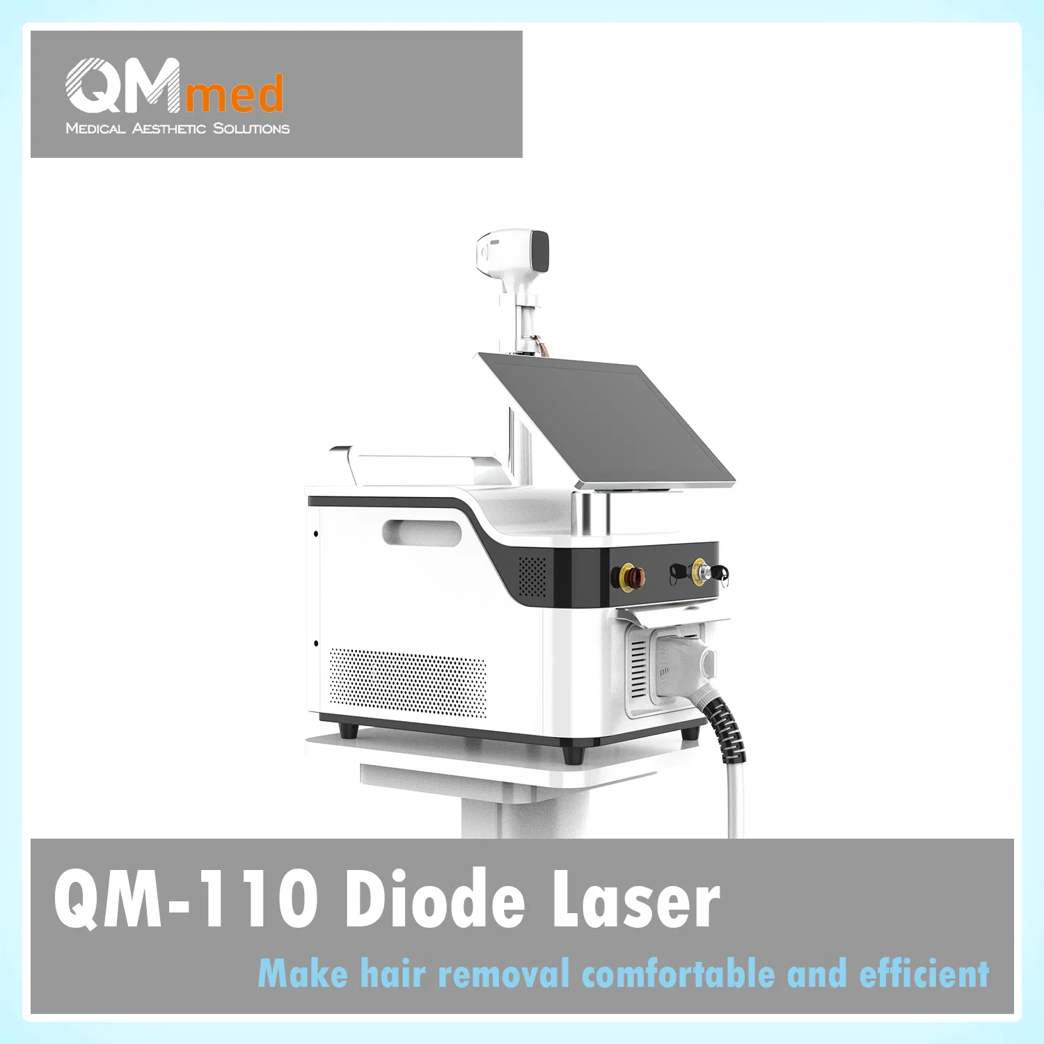 2-in-1 Diode &amp; ND: YAG Laser for Tattoo &amp; Vascular Lesion Treatment