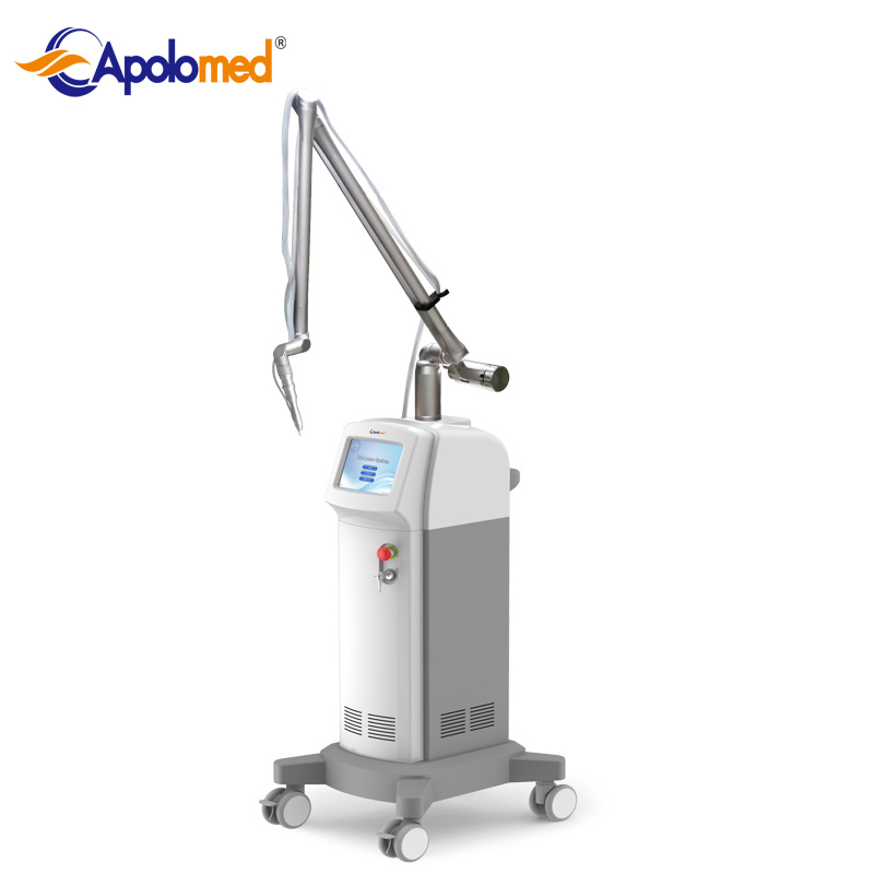 FDA Approved Fractional CO2 Laser System with Scanner RF CO2 Laser Beauty Machine with 30W Output Power for Scars Reduction and Stretch Marks Removal