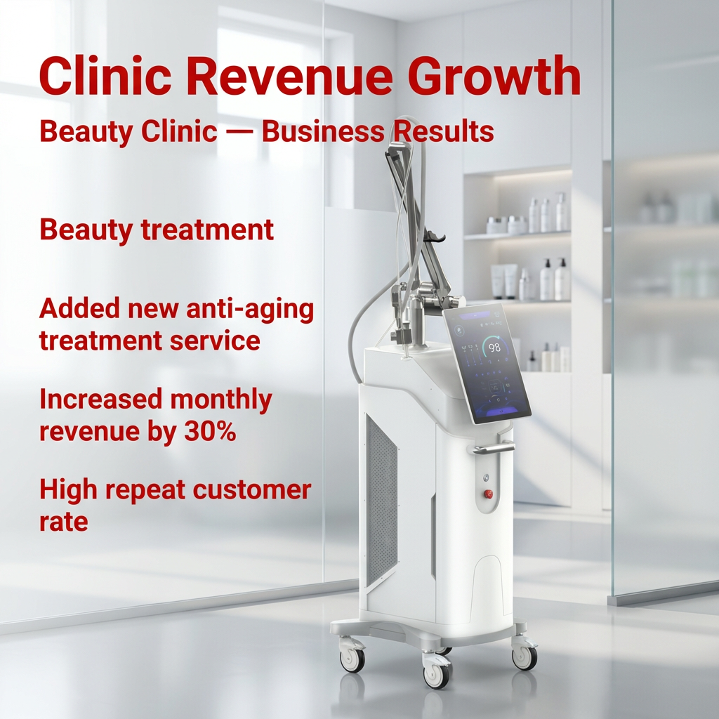 CO2 Fractional Laser Machine RF Ablative Laser for Scar Removal Acne Treatment Skin Resurfacing with Cooling Features Fractional