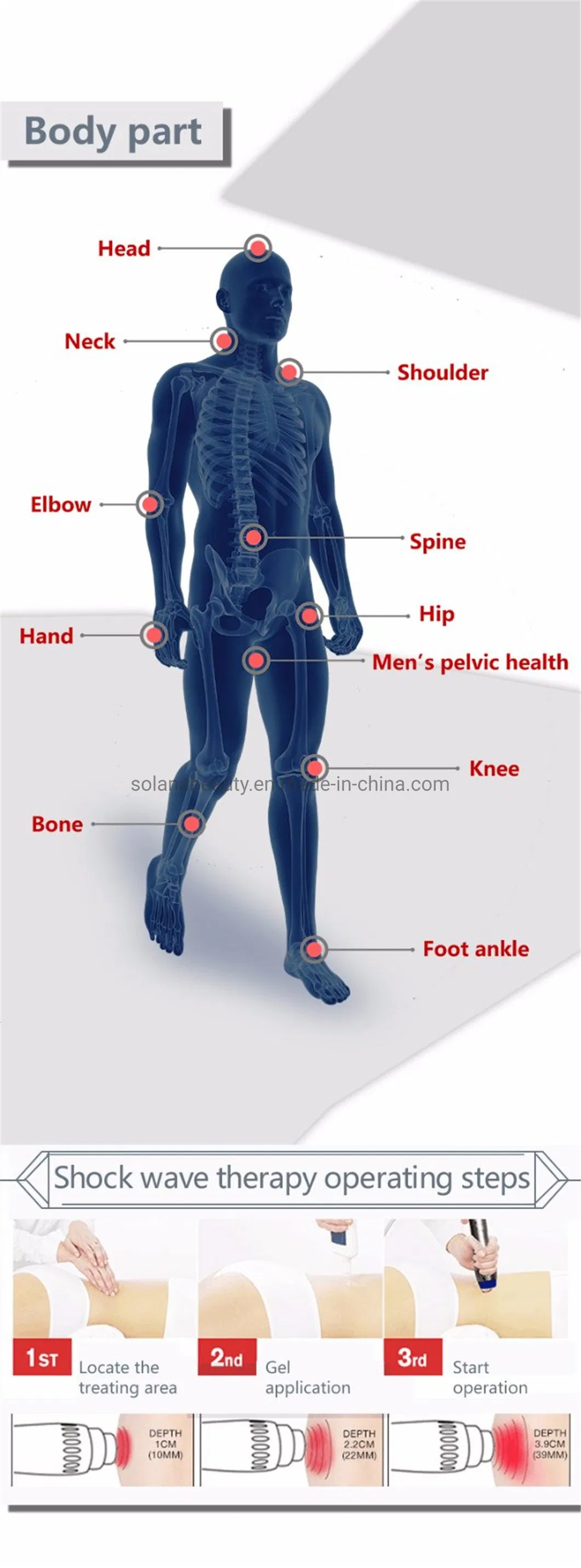 Eswt Shockwave Therapy Device