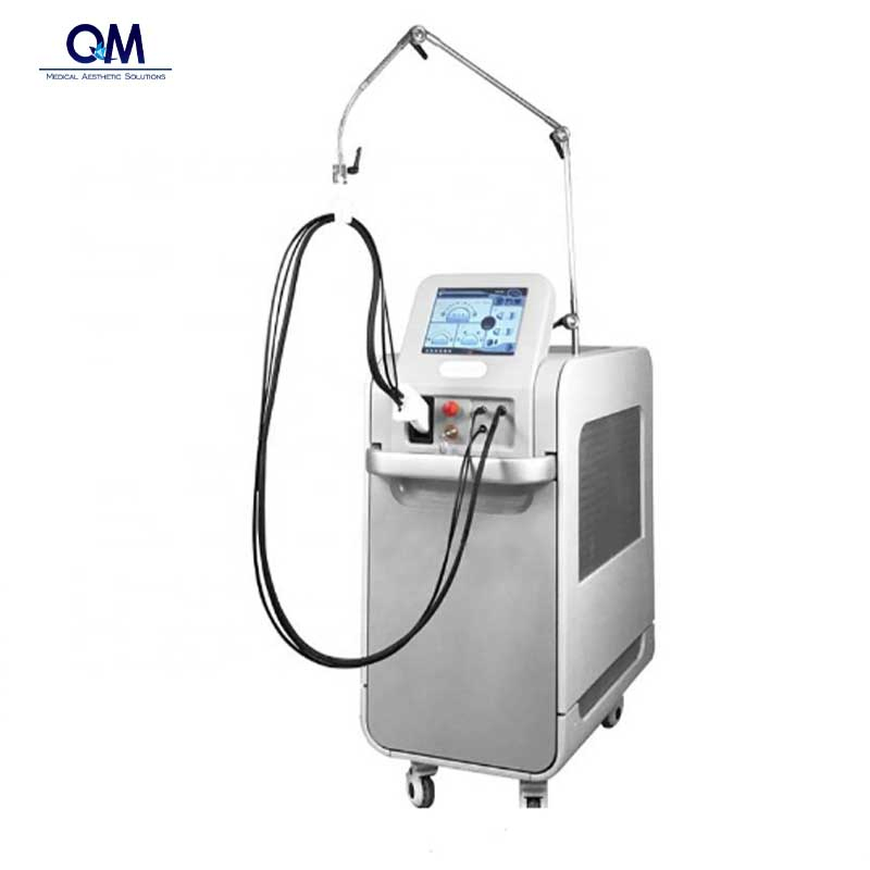 Qm The Best Revolutionary 2025 755nm 1064nm Long Pulsed ND YAG Tattoo Removal Device