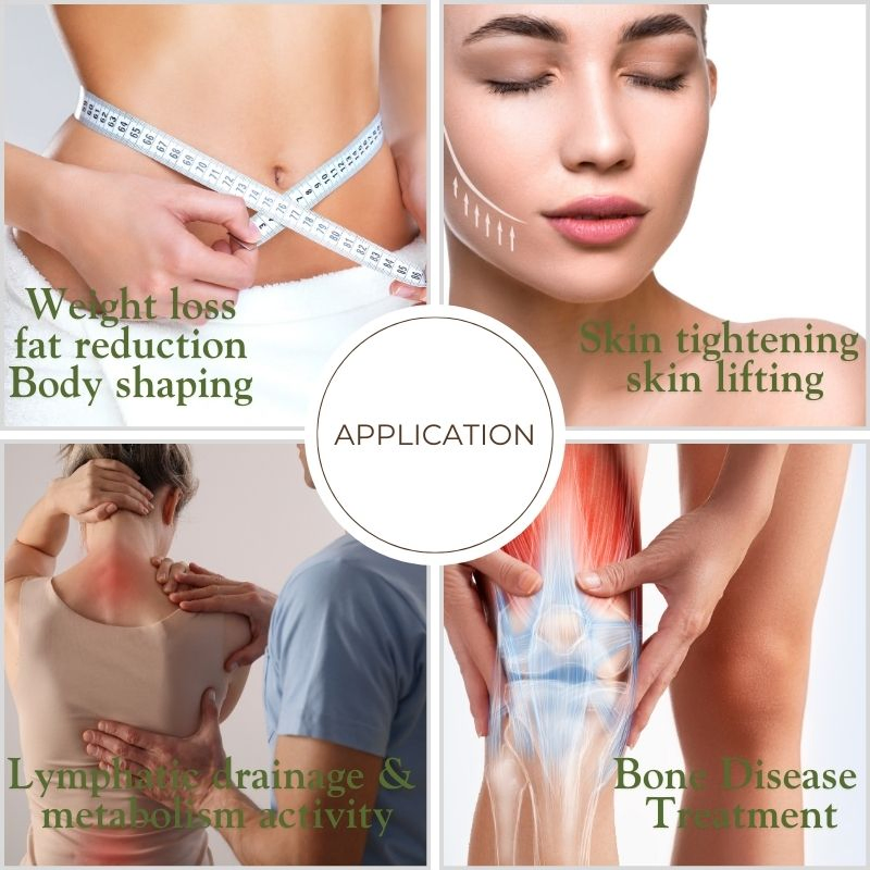 Professional 6D Lipo Laser Weight Loss Beauty Machine for Salon SPA Clinic and Home Use Treatment