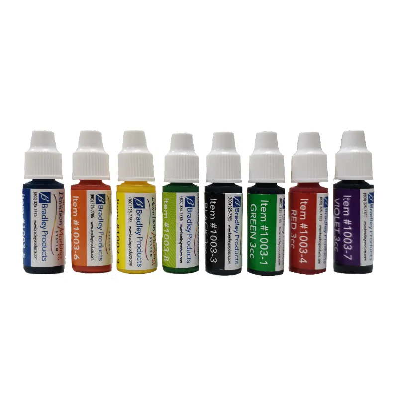 Dye Kit Colors