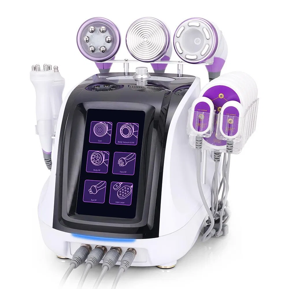Cavitation Loss RF Skin Tightening Lipo Laser Body Slimming Vacuum Cavitation System