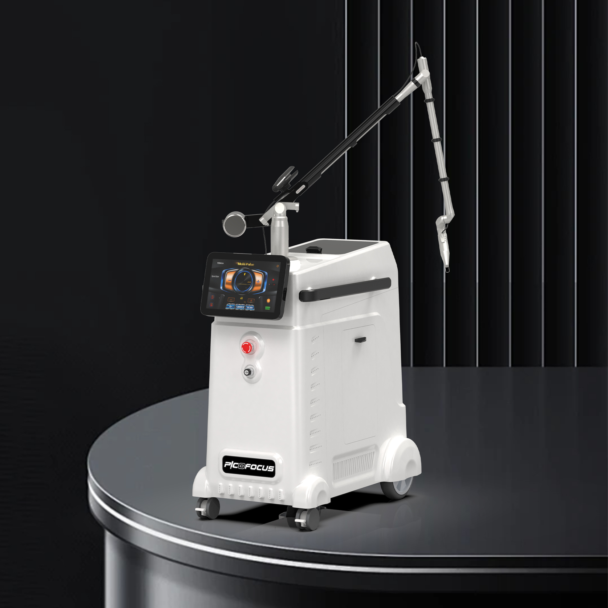 Advanced Technology 532nm 1064nm Skin Rejuvenation Standing Picosecond Laser Device for Beauty Clinic