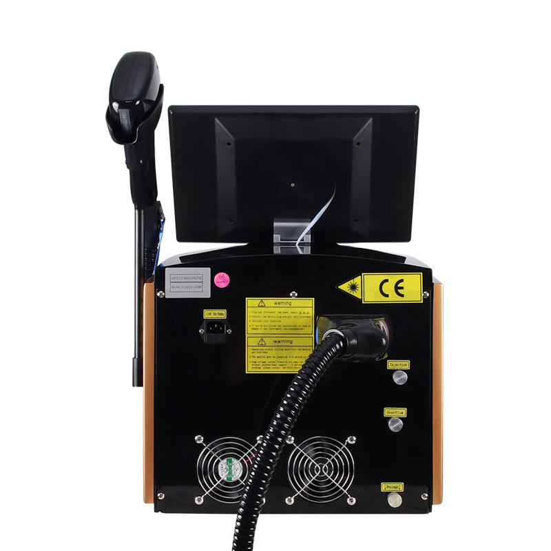 Portable Single Handle Diode Ice Laser Hair Removal Machine High Quality Cooling System for Long Time Hair Removal