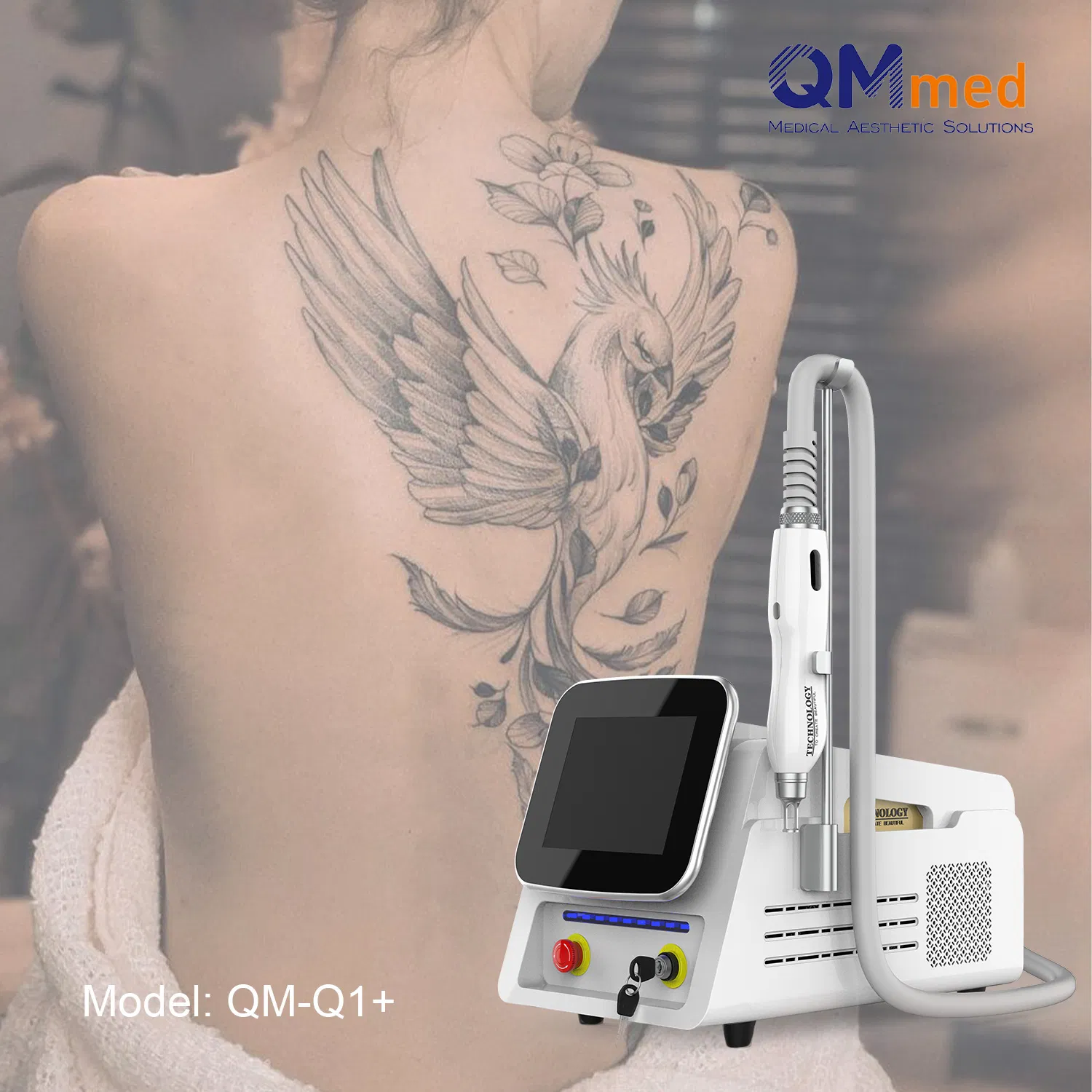 Medical Grade Laser Facial System for Skin Rejuvenation and Toning ND YAG Laser