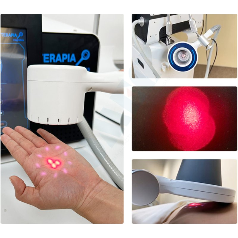Non Invasive 6t Pemf Magneto Therapy System with 830nm Laser for Inflammation