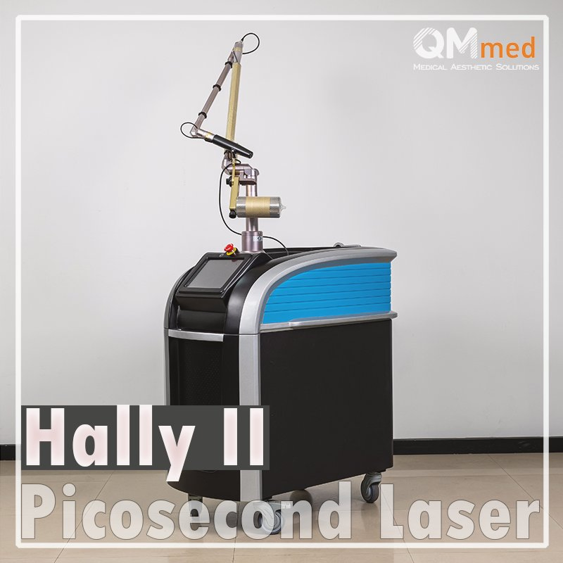 Hally II Picosecond Laser Korea Imported 7 Joint Light Guide Arm 2000W High Power Skin Rejuvenation Device