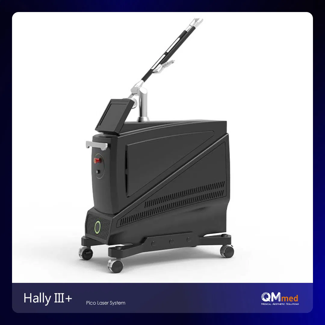 Hally III Plus Picosecond Laser Freon Air Compressor Cooling System Stable Working High Efficiency Tattoo Removal Device